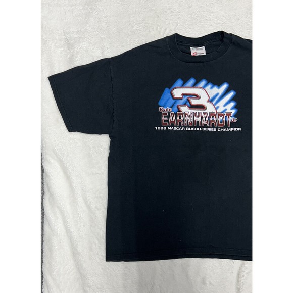 Vintage Dale Earnhardt Jr 1998 Busch Series Champion T-Shirt XL Two Sided NASCAR - Picture 2 of 12